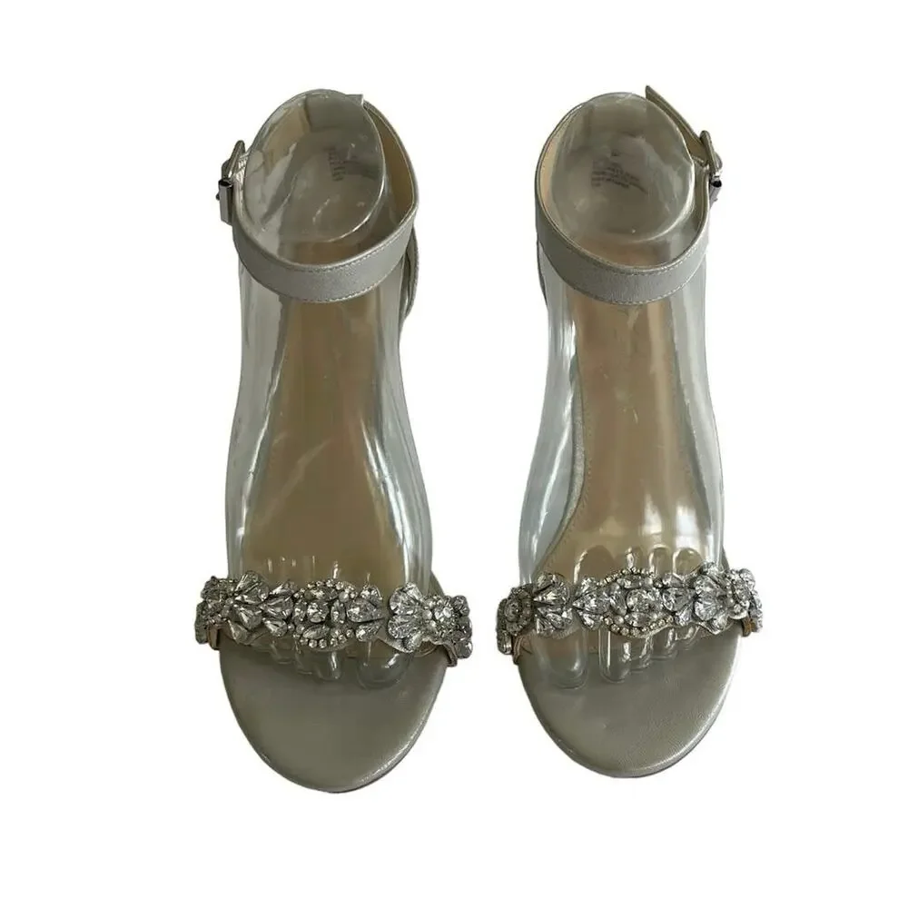 Betsey Johnson Erin jewel embellished high heel sandals for Macy's - Picture 3 of 10
